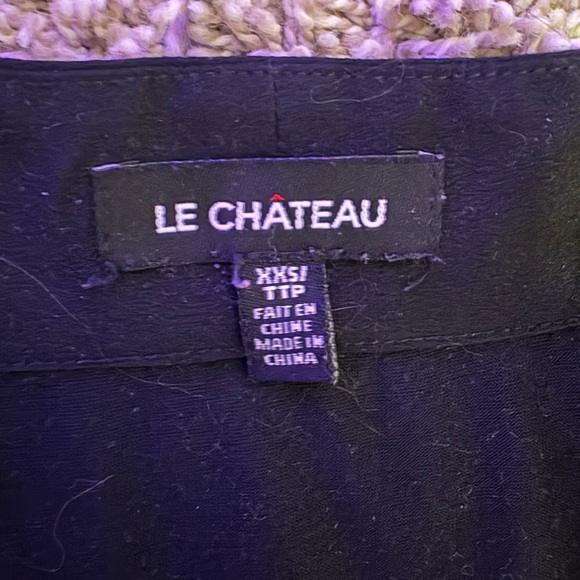 Black 3/4 Length Top - Picture 3 of 3